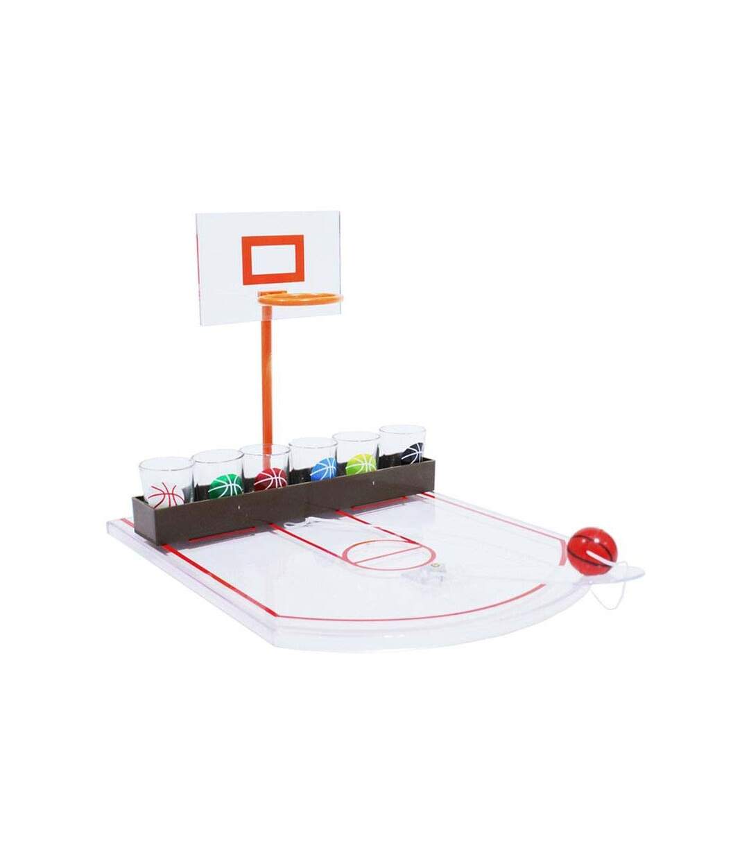 Jeu à boire Basket avec 6 shooters-4