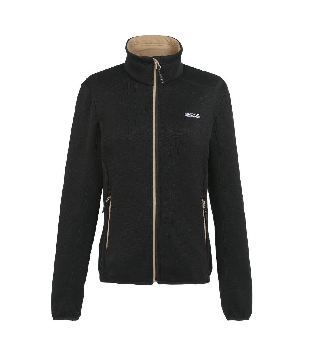 Veste polaire newhill femme noir / taupe Regatta-1