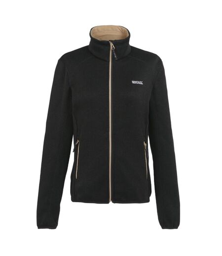 Veste polaire newhill femme noir / taupe Regatta