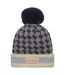 Waterproof Bobble Hat with Knitted Mitten For Men and Women-2
