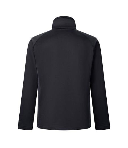 Mens Thiek Logo Fleece Midlayer Black Regatta