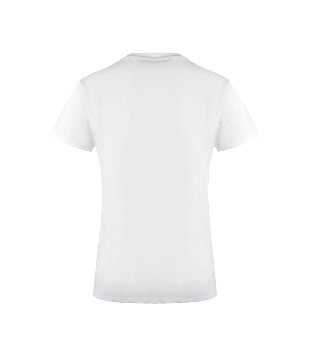 Womens/ladies Small Logo T-shirt White Love Moschino-2