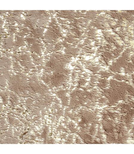 Tapis Imitation Fourrure Negrada 120x170cm Taupe