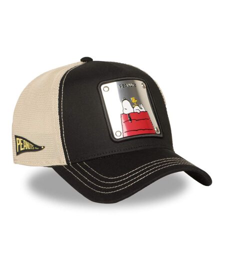 Casquette Trucker avec filet finitions premium Peanuts Metal 6 Capslab