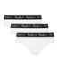 x3 slips blanc/noir homme pepe jeans pmu-1