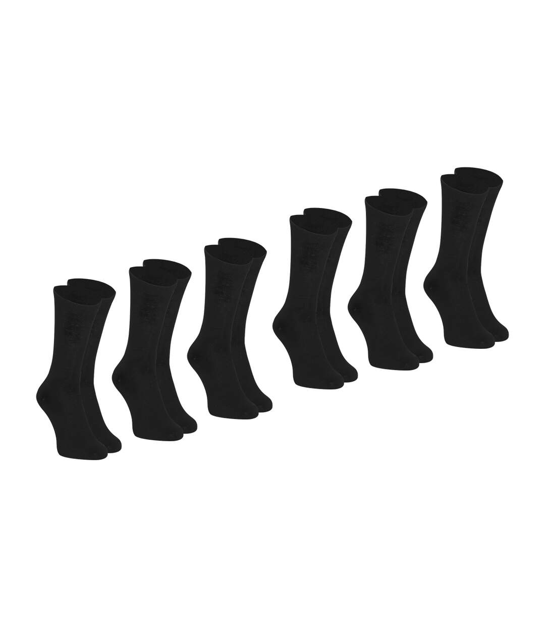 Lot de 6 mi-chaussettes homme My Petit Prix Athena-2