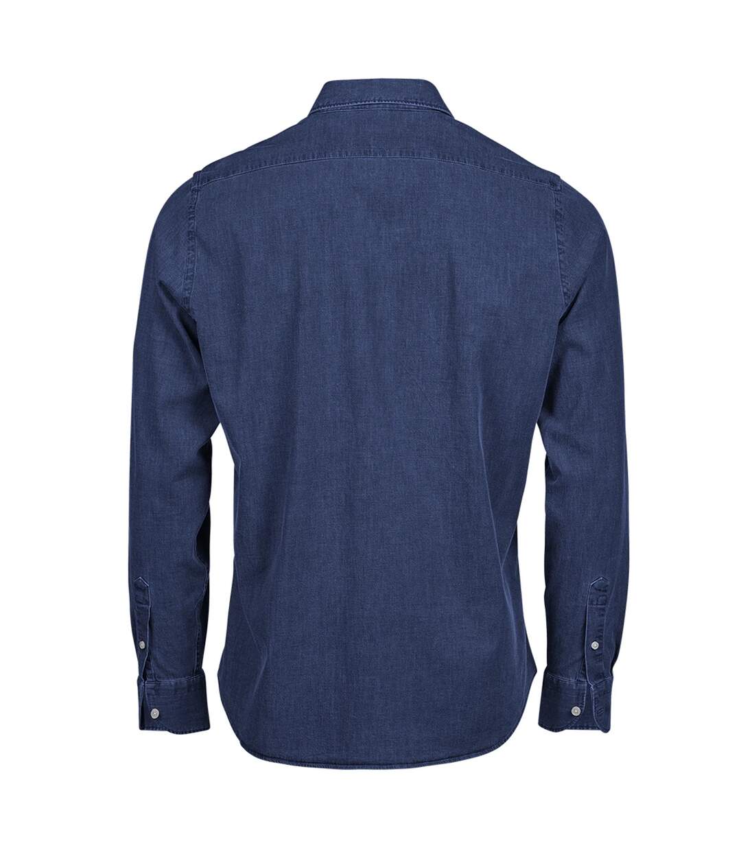 Chemise Manches Longues Homme Bleu Denim Tee Jays-2