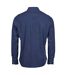 Chemise Manches Longues Homme Bleu Denim Tee Jays-2