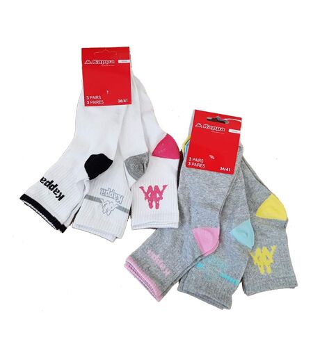 Chaussettes Femme KAPPA QUARTER - Pack de 6