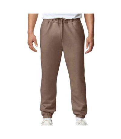 Mens Softstyle Midweight Pocket Sweatpants Brown Savana Gildan
