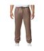 Mens softstyle midweight pocket sweatpants brown savana Gildan-3