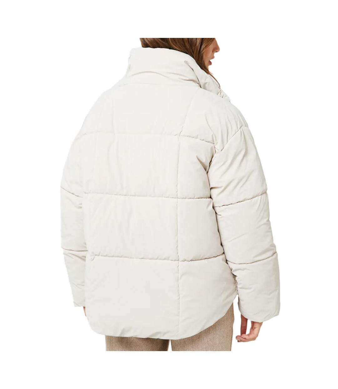 Doudoune écru femme vero moda roguesia-2