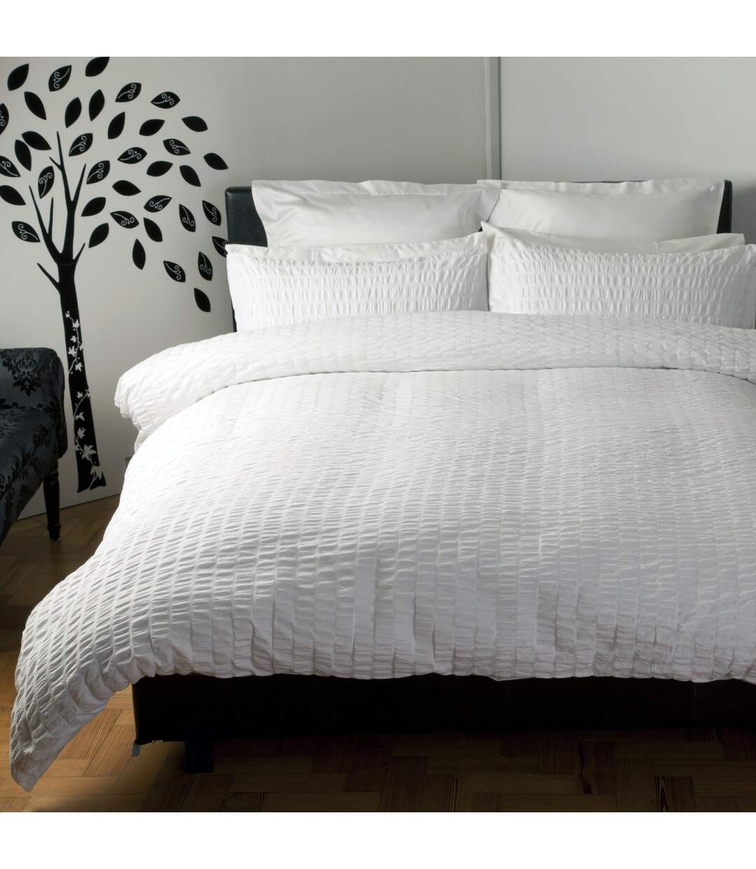 Parure de lit lincoln blanc Belledorm-2