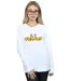 Disney Chip And Dale Character Logo Sweatshirt Womens/Ladies (Blanc) - UTBI14202-2