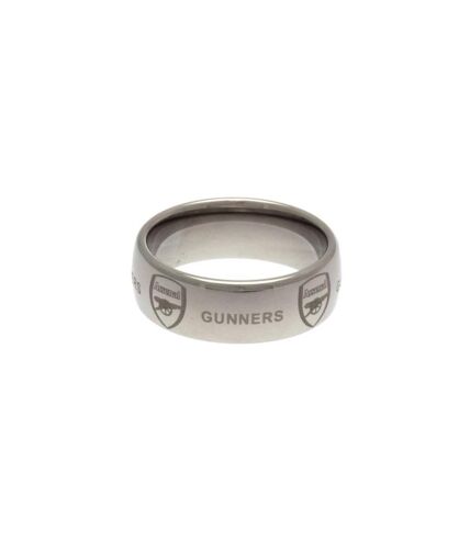 Arsenal FC Super Titanium Ring (Silver) (L)