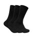 3 Pairs Thin Non Elastic Thermal Diabetic Socks for Men-1