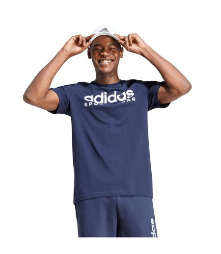T-shirt Style Graphique Homme Violet Sombre Adidas