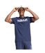 T-shirt Style Graphique Homme Violet Sombre Adidas-1