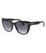 Womens/ladies Smoke Polarised Sunglasses One Size Shiny Black Tom Ford-1