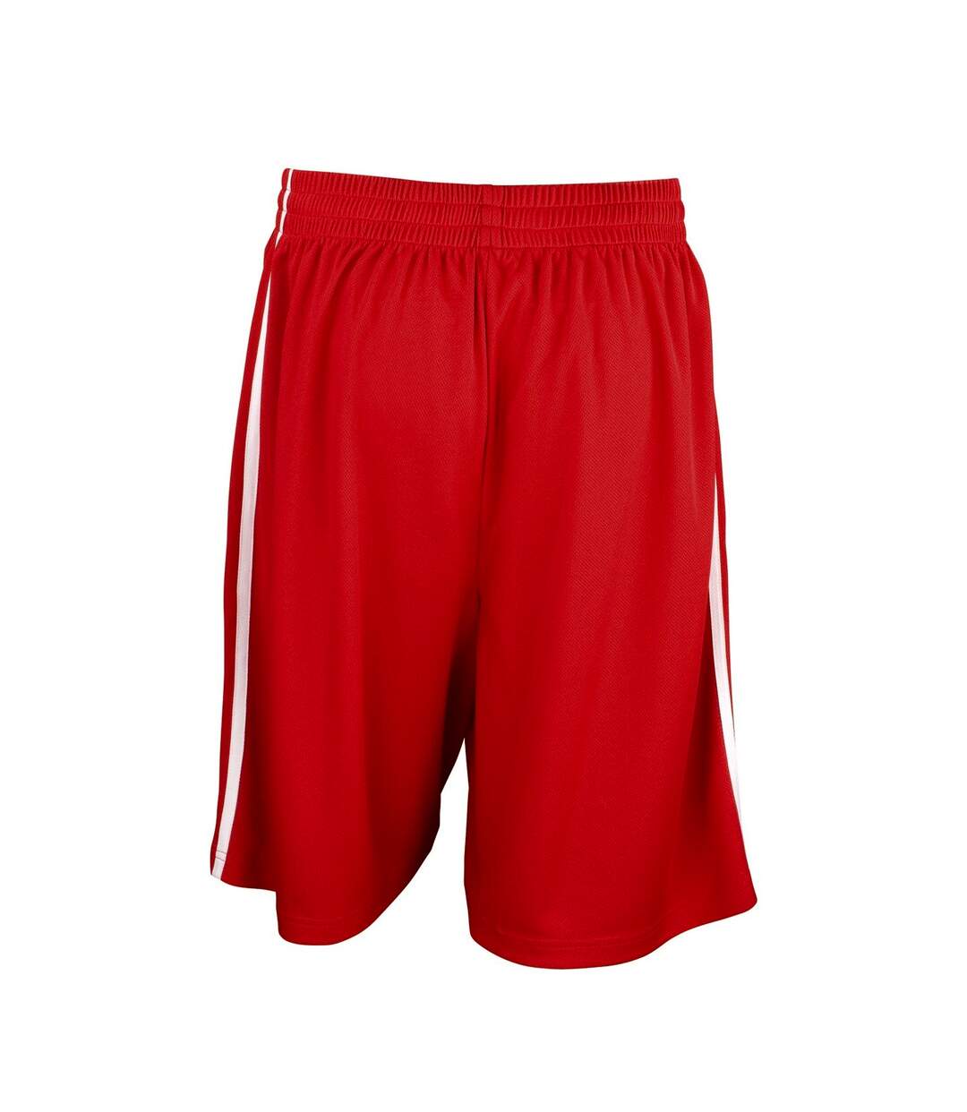 Short de basket homme rouge / blanc Spiro