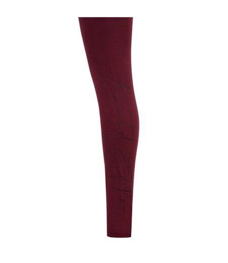 Legging Femme Rouge Rose Miso