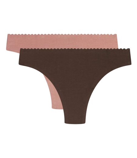 Lot de 2 tangas coton Body Touch Easy