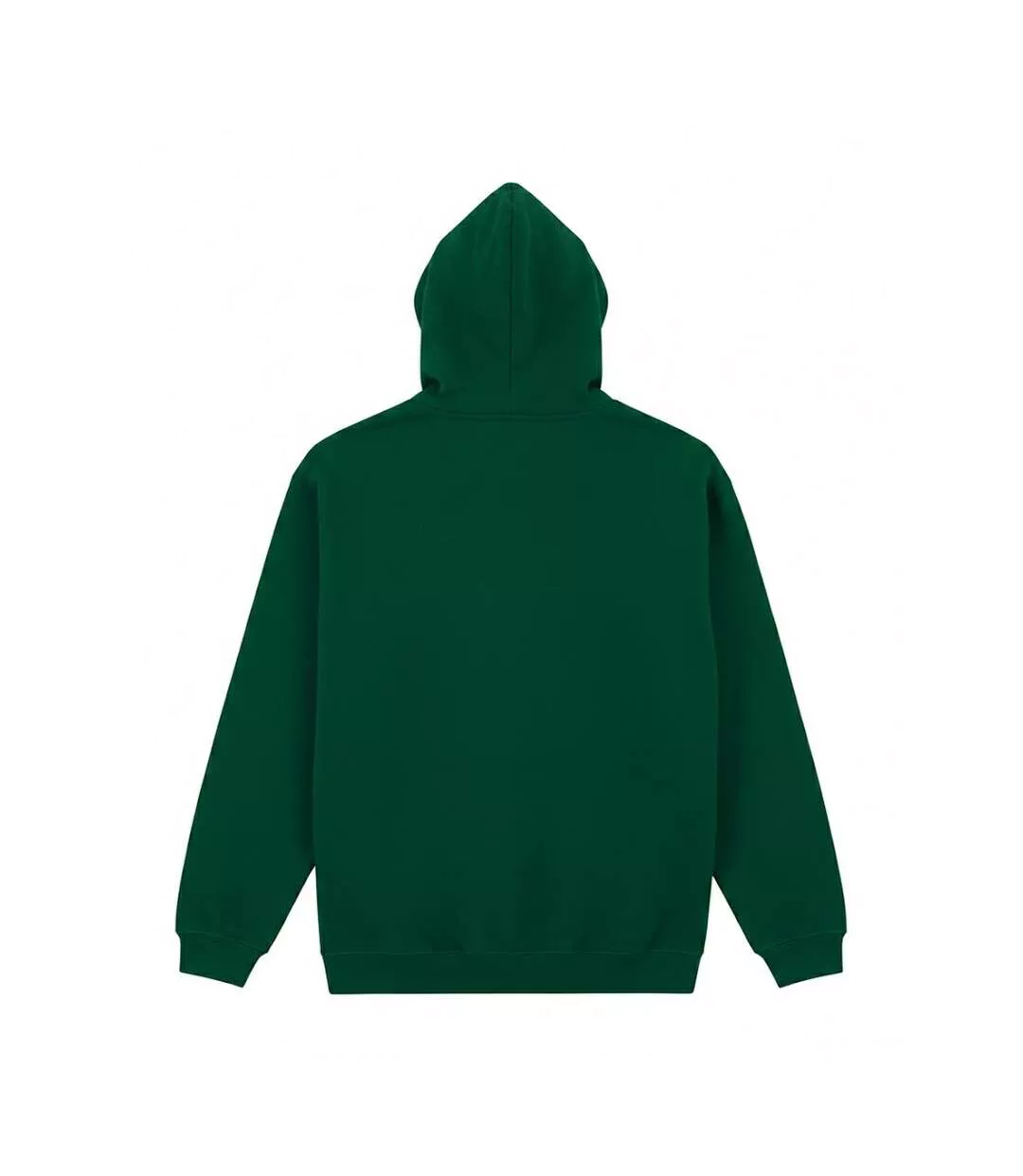 Mens Hoodie Fan Dark Green Gildan-2