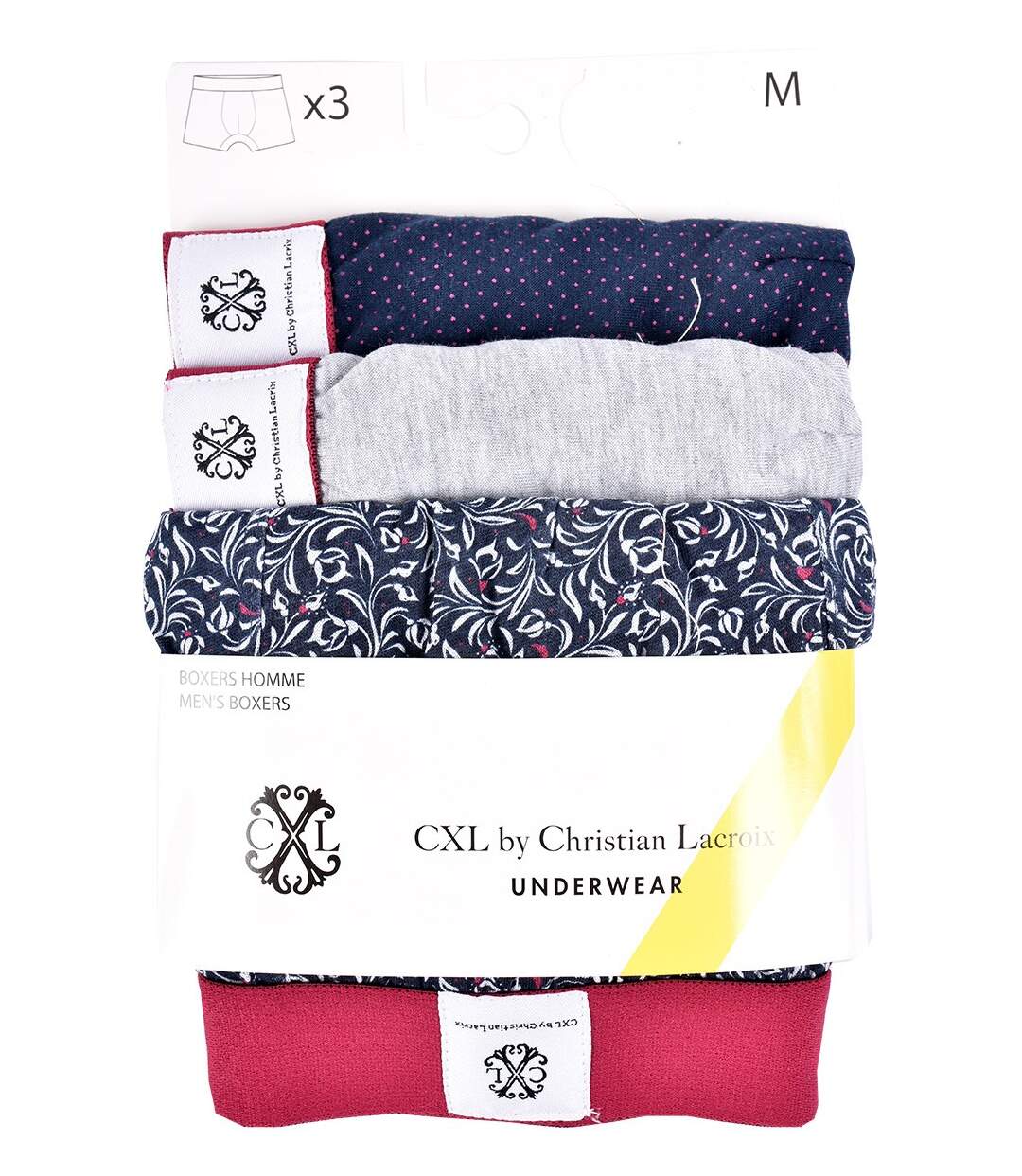 Boxer CXL By LACROIX X3 Pack de 3 Boxers CXL2360-3