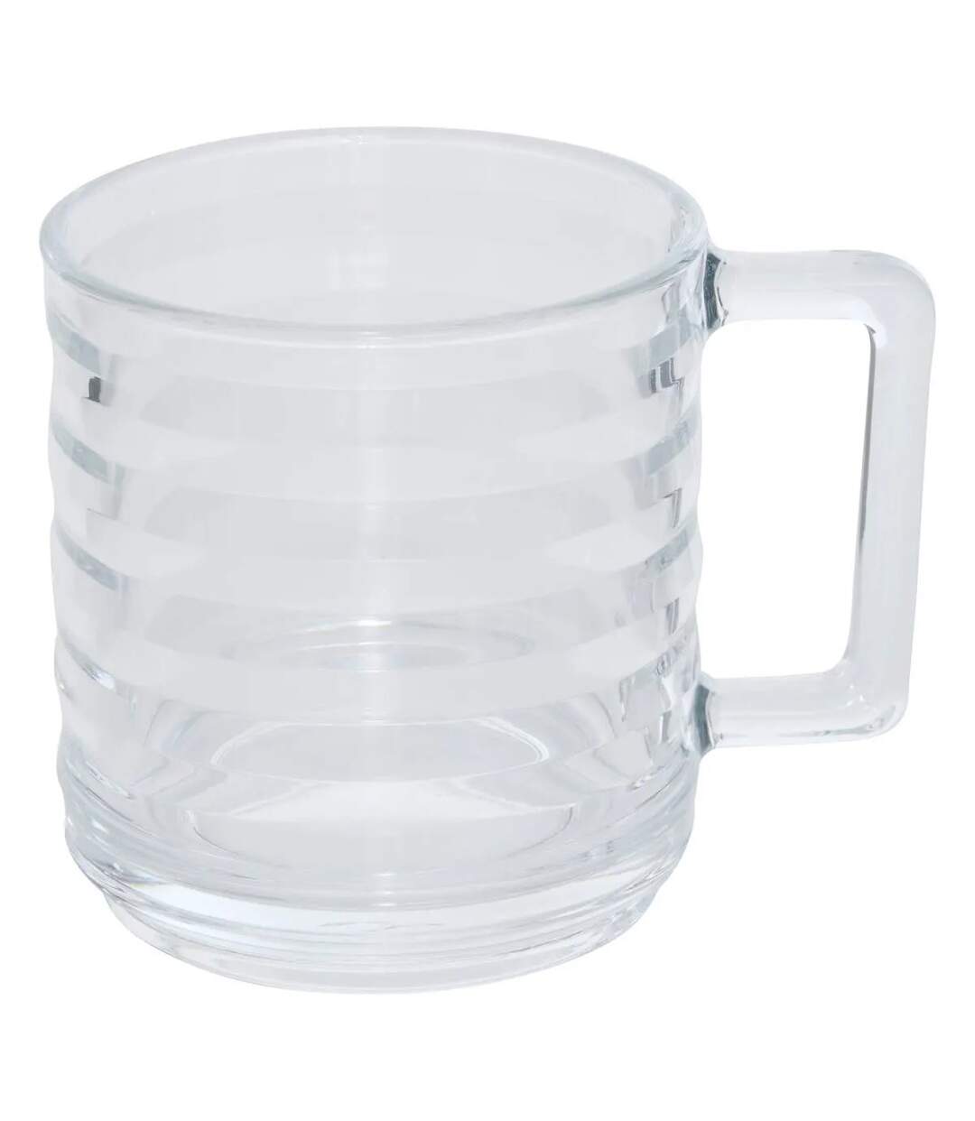 Lot de 6 Mugs en Verre Julie 32cl Transparent-2