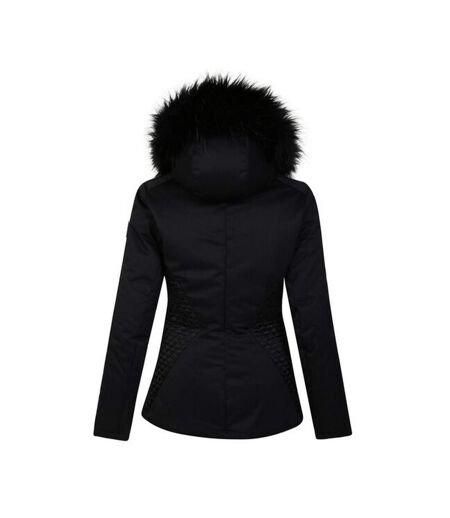 Dare 2B Womens/Ladies Julien Macdonald Supermacy Plain Ski Jacket (Black) - UTRG8540