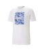 T-shirt Blanc Homme Puma Graphics 675179 - S