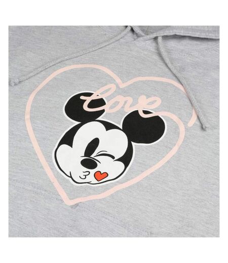 Disney - Sweat à capuche - Femme (Gris chiné) - UTTV474