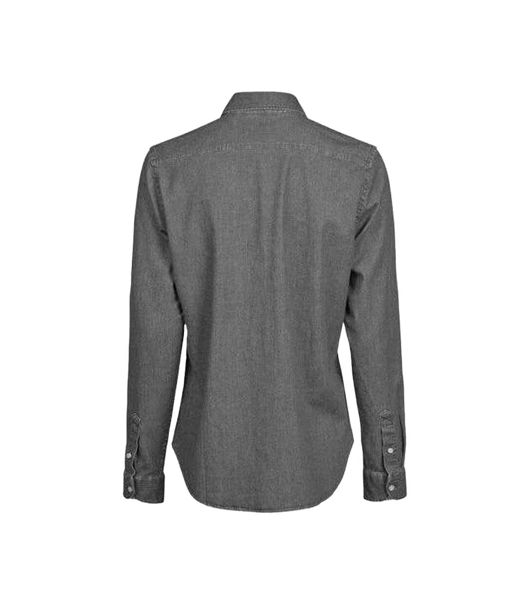 Chemise Femme Noir Tee Jays-2
