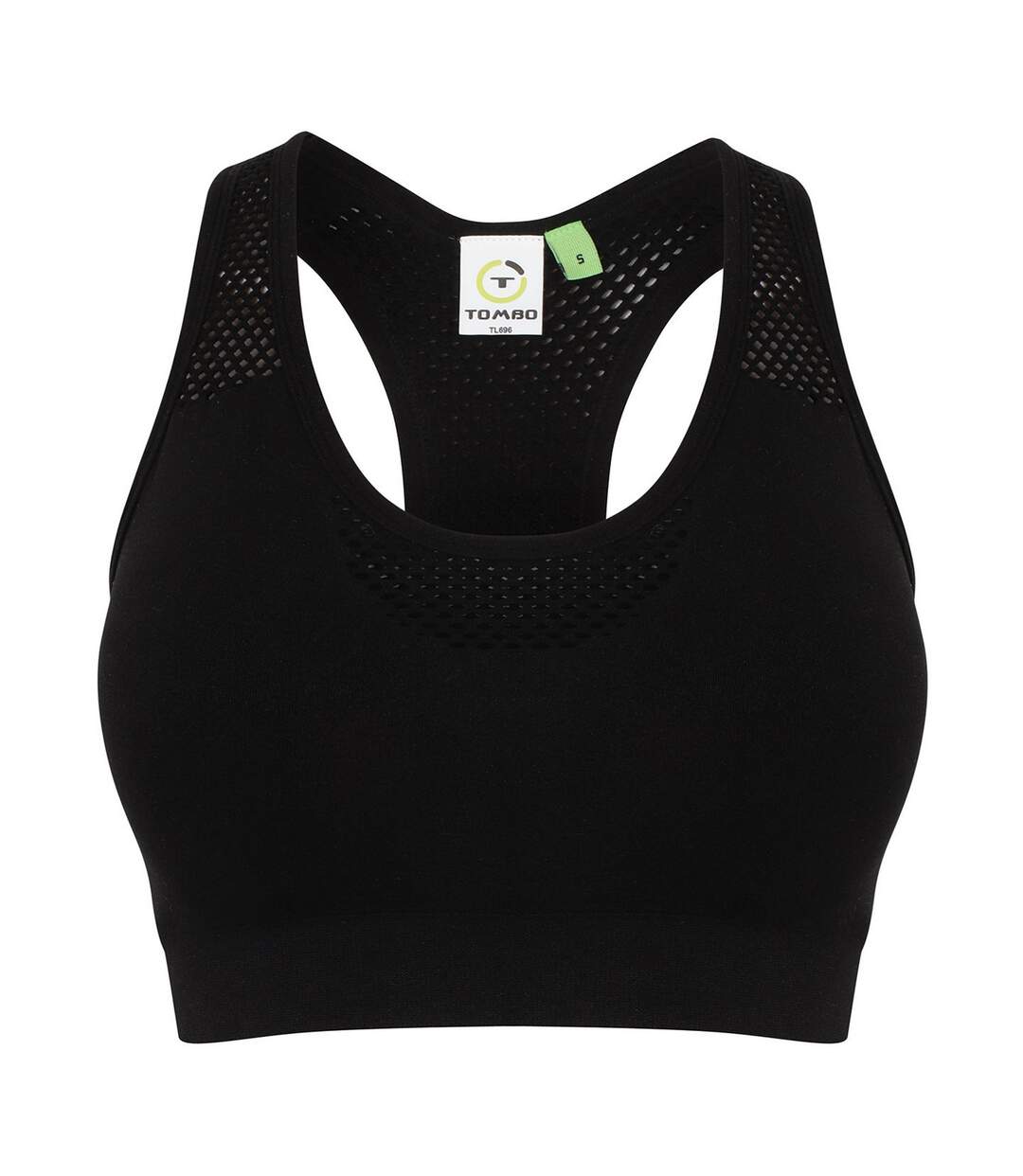 Brassière de sport femme noir Tombo-1