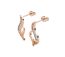Boucles d'oreilles Round, Cristal d'Autriche-3