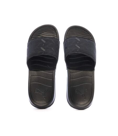 Claquettes noire homme puma popcat 20 - 39