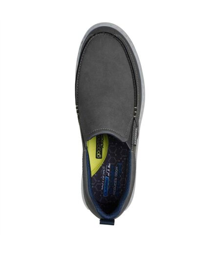 Mens Pertola Loafers Charcoal Skechers