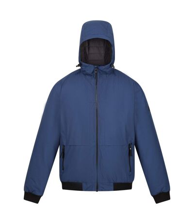 Regatta Mens Renly Hooded Waterproof Jacket (Admiral Blue) - UTRG8966