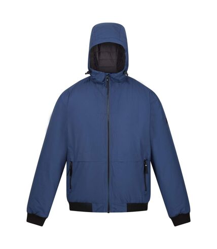 Regatta Mens Renly Hooded Waterproof Jacket (Admiral Blue)