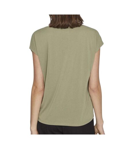T-Shirt vert femme vila modala