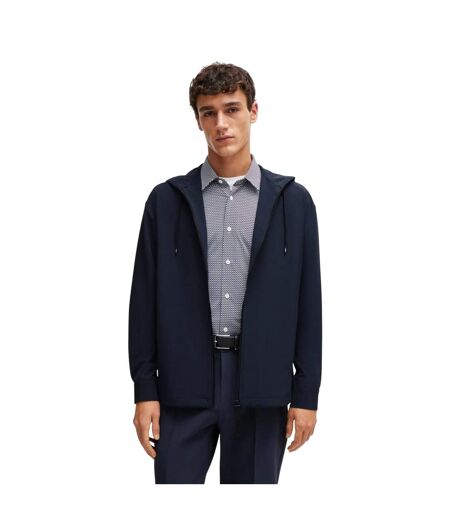 Chemise p-olson homme bleu foncé Boss