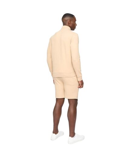Mens hannings full zip top stone Duck and Cover