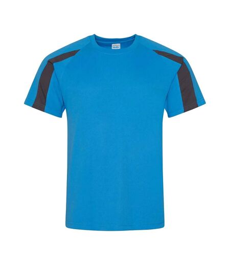 AWDis Cool - T-shirt - Homme (Bleu saphir / Charbon) - UTPC5918