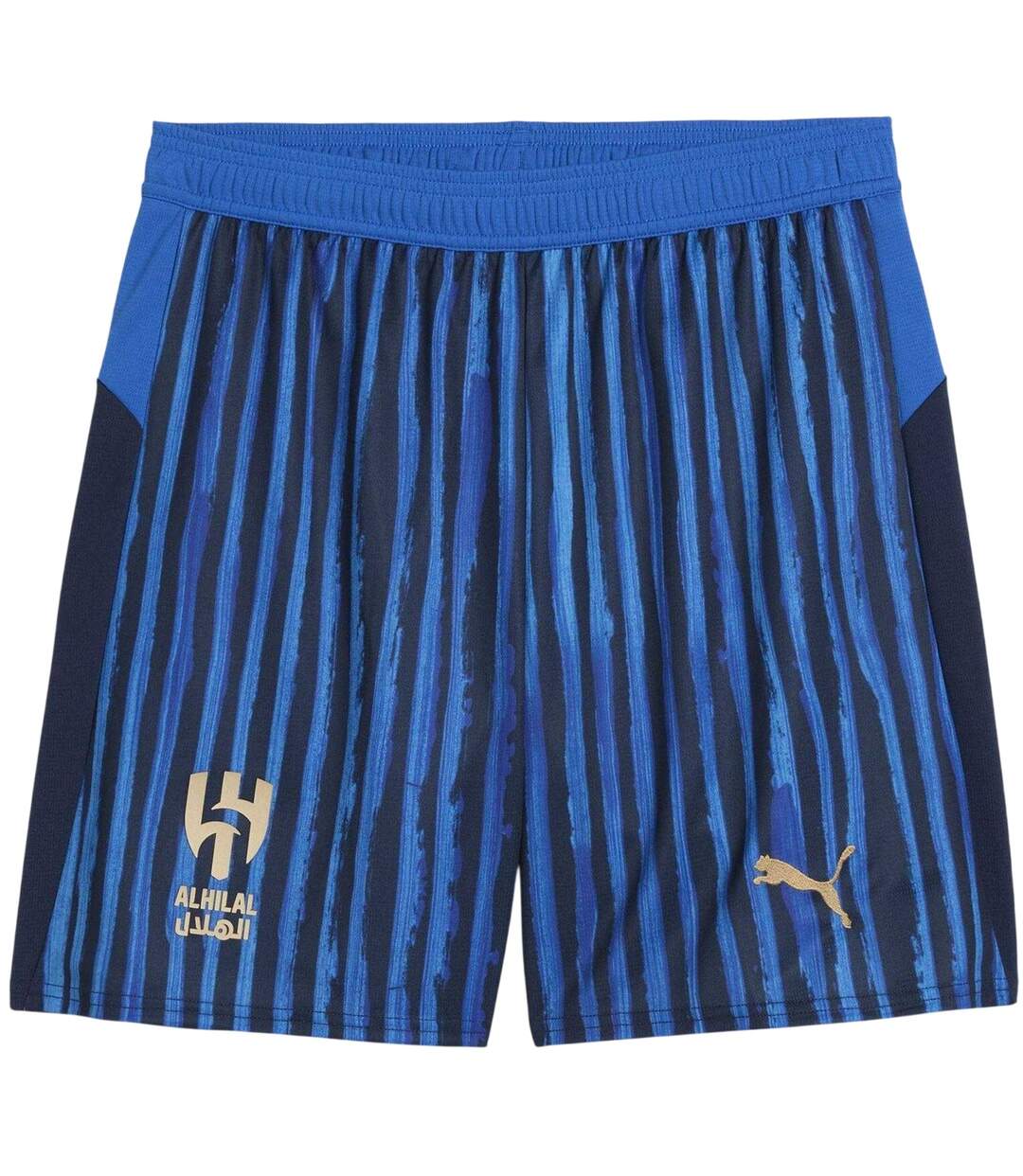 Mens Kidssuper 25/26 Al-hilal Saudi Fc Football Shorts Blue Navy Puma-1