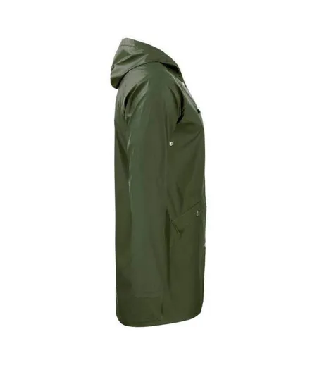 Veste Imperméable Adulte Vert Foncé Clique