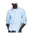 Chemise bleu homme tommy hilfiger poplin 0gy - s-1