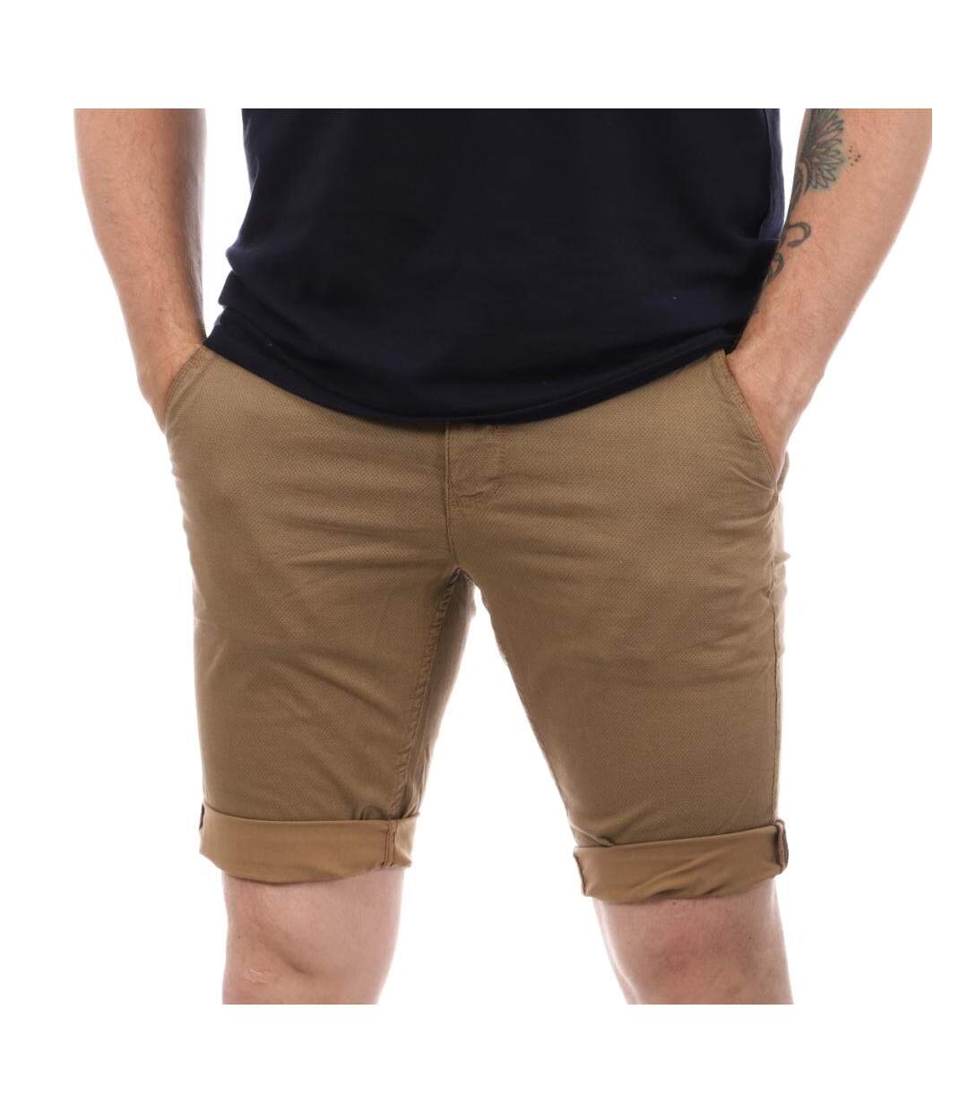 Short marron homme paname brothers florence - 29-1