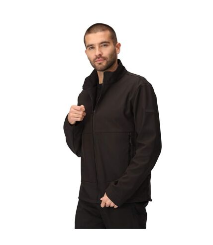 Mens dendrick soft shell jacket black Regatta