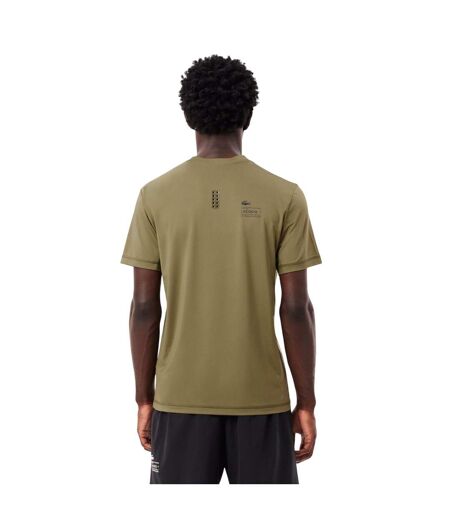 T-shirt Sports Homme Kaki Lacoste