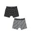 Boxers Homme Gris Clair Gris Foncé Noir Blanc Vert Keanu-3
